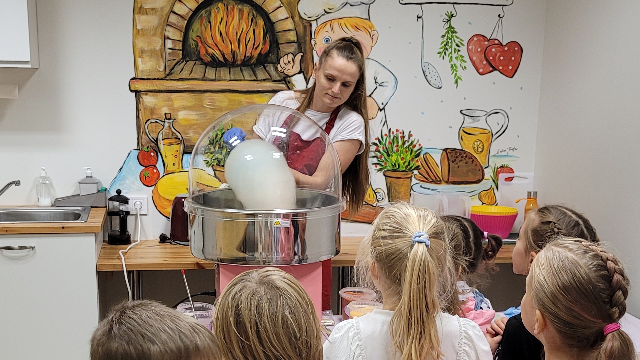 Suhkruvatt ja minipannkoogid